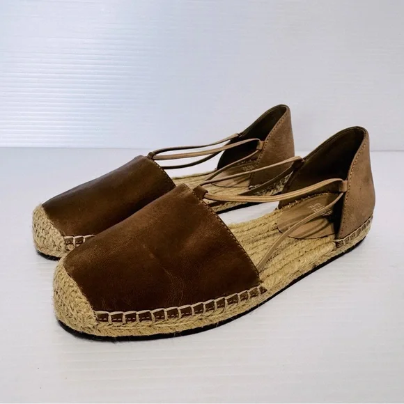 Eileen Fisher Women's Tan Espadrille Shoes Size 7 1/2 - Picture 2 of 13